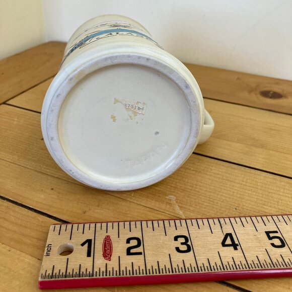 Alaska Bald Eagle Embossed Coffee Mug Vintage Ceramic Cup 1983 ACE Japan 16oz - Picture 7 of 7